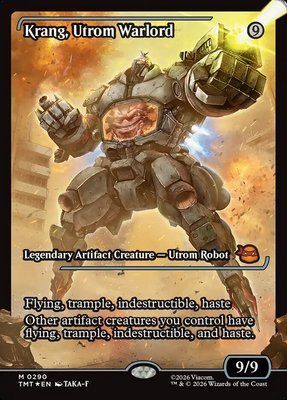 Krang, Utrom Warlord, Normal, Regular Foil