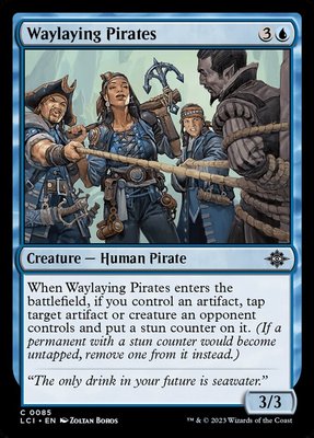 Waylaying Pirates, Normal, Regular Foil