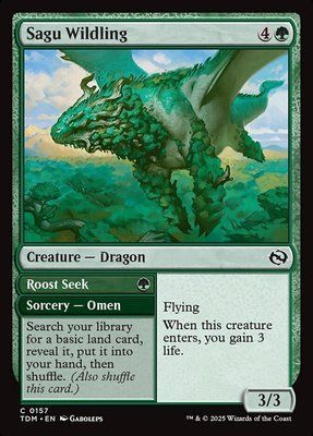 Sagu Wildling // Roost Seek, Normal