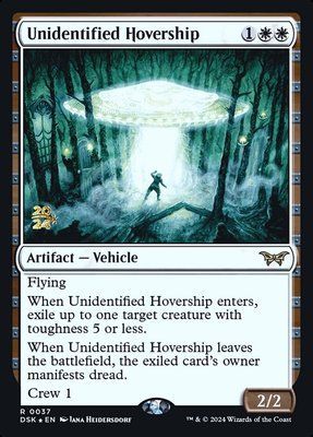 Unidentified Hovership, Promo, Regular Foil