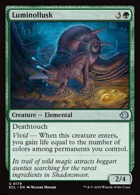Luminollusk, Normal