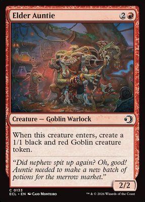 Elder Auntie, Normal, Regular Foil