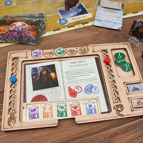 Планшет гравця Прадавній Жах / Eldritch Horror Playerboards