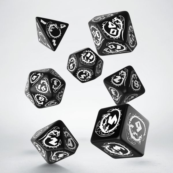 Набір кубиків Dragons Dice Set: Hematite