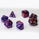 Набір кубиків галактичний фіолетовий (Galaxy 7 Dice Set Light Purple)