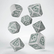 Набір кубиків Harry Potter. Slytherin Modern Dice Set - White