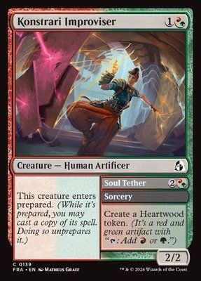 Konstrari Improviser // Soul Tether, Normal, Regular Foil