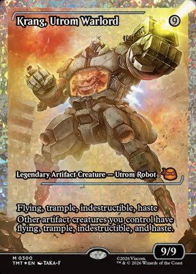 Krang, Utrom Warlord, Normal, Fracture Foil