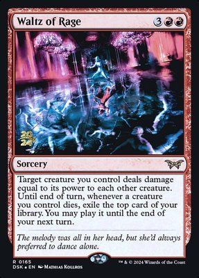 Waltz of Rage, Promo, Regular Foil