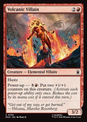 Volcanic Villain, Normal