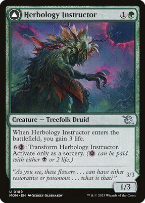 Herbology Instructor // Malady Invoker, Normal