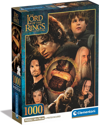 Пазли the Lord of the Rings, 1000, Clementoni