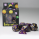 Набір кубиків галактичний темний фіолетовий (Galaxy 7 Dice Set Dark Purple)