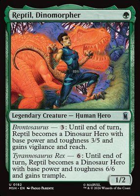 Reptil, Dinomorpher, Normal