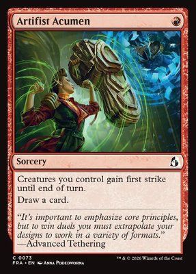 Artifist Acumen, Normal