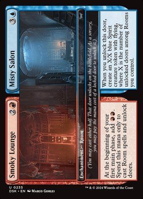 Smoky Lounge // Misty Salon, Normal, Regular Foil