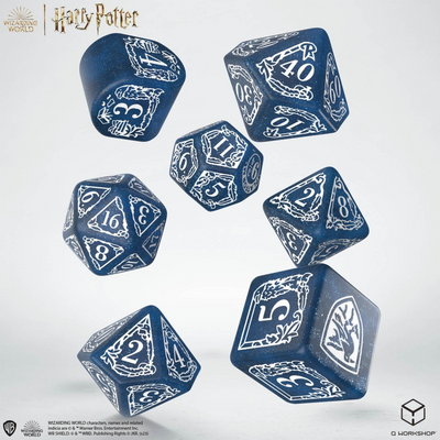 Набір кубиків Harry Potter. Ravenclaw Modern Dice Set - Blue