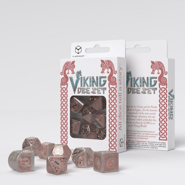 Набір кубиків Viking Modern Dice Set Niflheim