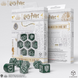 Набір кубиків Harry Potter. Slytherin Modern Dice Set - Green