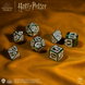 Набір кубиків Harry Potter. Slytherin Modern Dice Set - Green