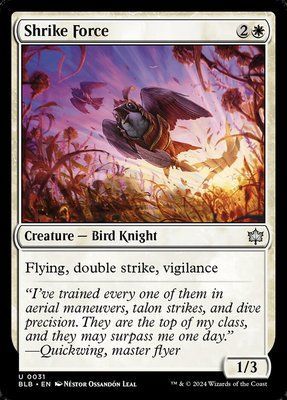 Shrike Force, Normal