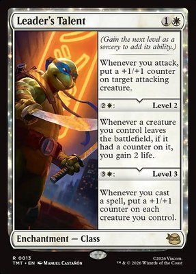 Leader's Talent, Normal, Regular Foil