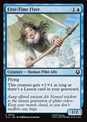 First-Time Flyer, Normal