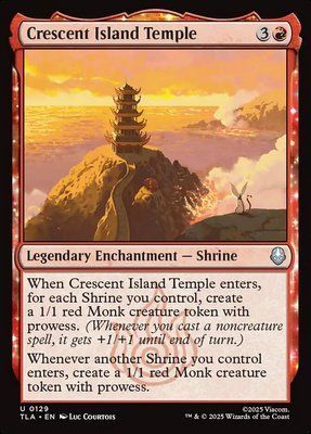 Crescent Island Temple, Normal