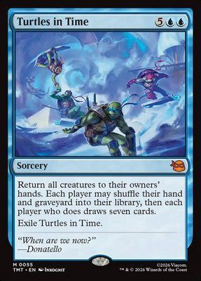 Turtles in Time, Normal, Regular Foil