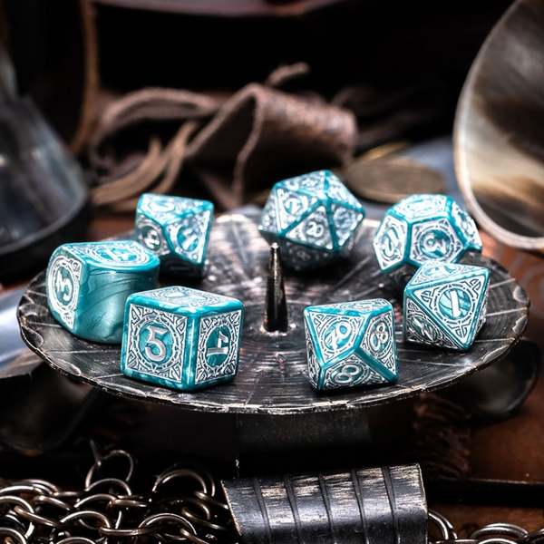 Набір кубиків Viking Modern Dice Set: Mjolnir