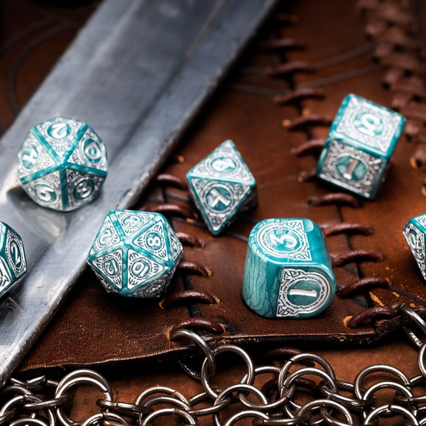 Набір кубиків Viking Modern Dice Set: Mjolnir