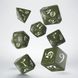 Набір кубиків Classic RPG Olive & white Dice Set