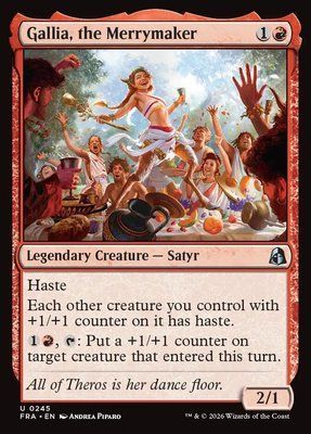 Gallia, the Merrymaker, Normal