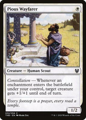 Pious Wayfarer, Normal