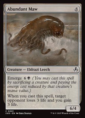 Abundant Maw, Normal