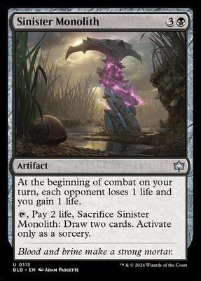 Sinister Monolith, Normal