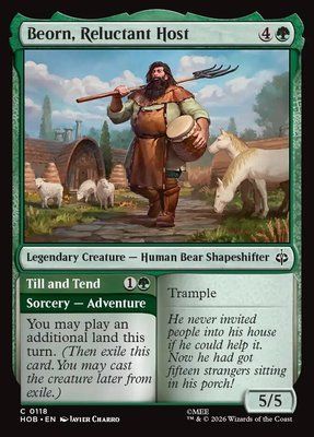 Beorn, Reluctant Host // Till and Tend, Normal