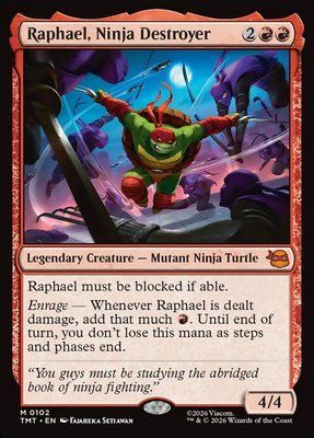Raphael, Ninja Destroyer, Normal