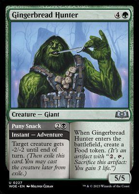 Gingerbread Hunter // Puny Snack, Normal