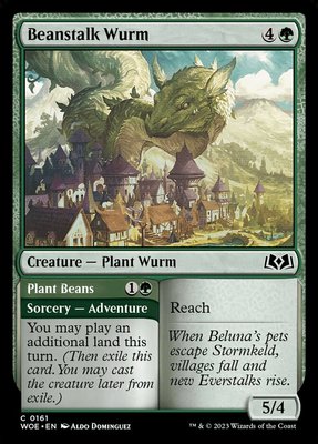 Beanstalk Wurm // Plant Beans, Normal