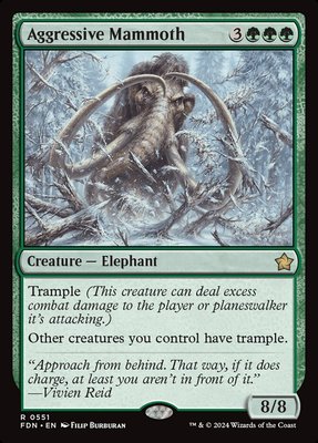 Aggressive Mammoth, Normal