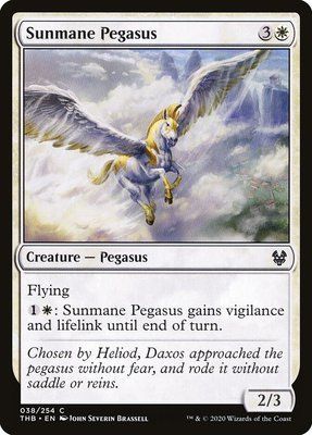 Sunmane Pegasus, Normal