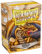 Протектори для карт Dragon Shield: Matte Gold (66 х 91 мм, 100 шт, Magic the Gathering)