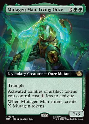 Mutagen Man, Living Ooze, Extended, Regular Foil