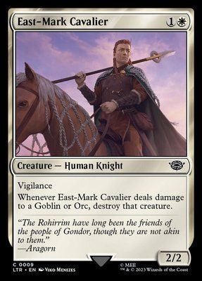 East-Mark Cavalier, Normal