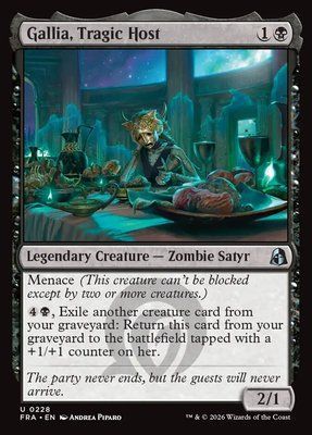 Gallia, Tragic Host, Normal