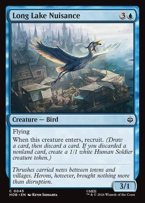 Long Lake Nuisance, Normal, Regular Foil