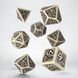 Набір кубиків Dwarven Beige & black Dice Set