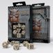 Набір кубиків Dwarven Beige & black Dice Set