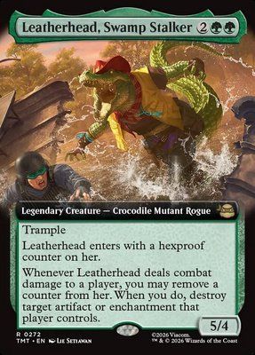 Leatherhead, Swamp Stalker, Extended, Regular Foil